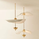 DecorBites™ Lotus Leaf LED Pendant Lamp for Luxury Living Room Decor