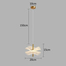 DecorBites™ Lotus Leaf Pendant Light, LED Chandelier for Restaurant and Bedroom