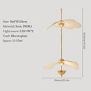 DecorBites™ Lotus Leaf Pendant Lights for Ceiling Staircase Chandelier - Modern LED Hanging Lamps