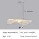 DecorBites™ Lotus Leaf Pendant Lights: Modern Acrylic Charm for Home Decor