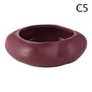 DecorBites™ Lotus Seedpod Ceramic Vase Set
