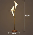 DecorBites™ Love Bird Chandelier Lighting - White Gold Designer Lustre for Dining Room