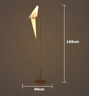 DecorBites™ Love Bird Chandelier Lighting - White Gold Designer Lustre for Dining Room