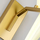 Modern gold origami crane led wall sconce bedroom light