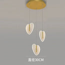 Modern white heart decorbites love chandelier for living room