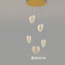 Modern white heart decorbites love chandelier for living room