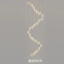 Modern white heart decorbites love chandelier for living room
