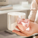 DecorBites™ Love Heart Ceramic Mugs 330ml Dining Coffee Tea Cup Juice Container