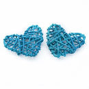 Natural woven fiber love heart decorations bedroom wedding decor