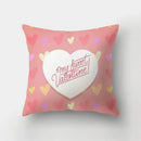 DecorBites™ Love Heart Print Sofa Cushion Covers - Nordic Valentine's Day Wedding Decor Pillowcase
