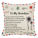 Vintage beige & red mom cushion cover bedroom family gift decor