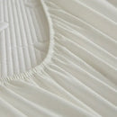 White love pattern cotton fitted sheet bedroom mattress pad