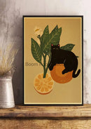 DecorBites™ Lover Cat Paper Poster for Home Decor
