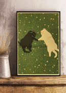DecorBites™ Lover Cat Paper Poster for Home Decor