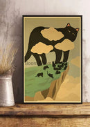 DecorBites™ Lover Cat Paper Poster for Home Decor