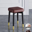 DecorBites™ Low Square Stool Bench for Dining Kitchen Portable Table Furniture