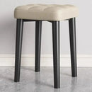 DecorBites™ Low Square Stool Bench for Dining Kitchen Portable Table Furniture