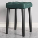 DecorBites™ Low Square Stool Bench for Dining Kitchen Portable Table Furniture