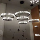 DecorBites™ Lstre Modern Circle Chandelier for Bright 360° Lighting in Living Room, Bedroom, Kitchen