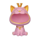 DecorBites™ Lucky Cat Sculpture: Modern Table Decoration & Storage Box Ornament