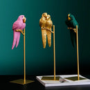 DecorBites™ Lucky Parrot Resin Ornament - Modern Nordic Home Decor Gift