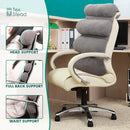 DecorBites™ Lumbar Support Pillow - Adjustable Back Support for Office Chair