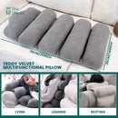 DecorBites™ Lumbar Support Pillow - Adjustable Back Support for Office Chair