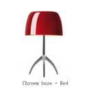 DecorBites™ Lumiere Glass Table Lamp - Modern LED Desk Light for Bedroom and Living Room