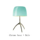 DecorBites™ Lumiere Table Lamp: Modern LED Glass Bedside Lamp for Bedroom Living Room