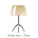 DecorBites™ Lumiere Table Lamp: Modern LED Glass Bedside Lamp for Bedroom Living Room