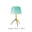 DecorBites™ Lumiere Table Lamp: Modern LED Glass Bedside Lamp for Bedroom Living Room