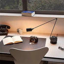 DecorBites™ Lumina Adjustable Long Arm Floor Lamp - Industrial Design for Reading and Study Room