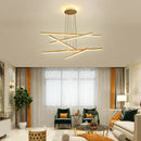 Modern gold decorbites luminous ceiling plate chandelier dining room