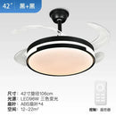 DecorBites™ Luminous LED Fandelier Fan Invisible Ceiling Retractable Blades Remote Control