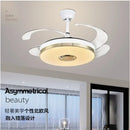 DecorBites™ Luminous Light Ceiling Fan with Bluetooth Speaker Remote Control