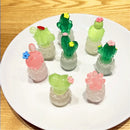 DecorBites™ Luminous Resin Cactus Miniatures & Figurines Set for Crafts & Decor