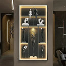 DecorBites™ Luminous Wall Mural - Remote Control High-End Art Painting for Modern Living Room & Corridor