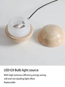 DecorBites™ Lunar Stone Pendant Chandelier - Small Bedroom Home Decor Lighting