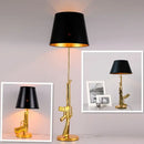DecorBites™ Luxe Gold AK47 LED Floor Lamp for Modern Living Room & Bedroom Decor