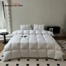 DecorBites™ Luxe Goose Down Winter Duvet | Queen King Size Comforter Quilt Core