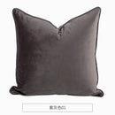 Luxe teal italy velvet pillowslip for living room sofa