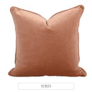 Luxe teal italy velvet pillowslip for living room sofa