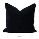 Luxe teal italy velvet pillowslip for living room sofa