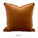 Luxe teal italy velvet pillowslip for living room sofa