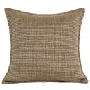 DecorBites™ Luxe Jacquard Cushion Covers - Brown Gold Coffee Color - 45x45cm