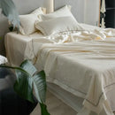 DecorBites™ Luxe Lyocell Jacquard Summer Blanket with Mulberry Silk Fill Comforter