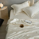 DecorBites™ Luxe Lyocell Jacquard Summer Blanket with Mulberry Silk Fill Comforter