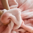 DecorBites™ Luxe Milk Velvet Blanket: Thick & Cozy Faux Fur Throw for Home & Office