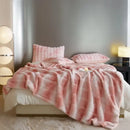 DecorBites™ Luxe Milk Velvet Blanket: Thick & Cozy Faux Fur Throw for Home & Office