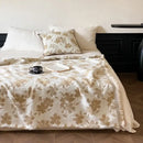DecorBites™ Luxe Mink Fur Jacquard Throw: Cozy Warmth & Style